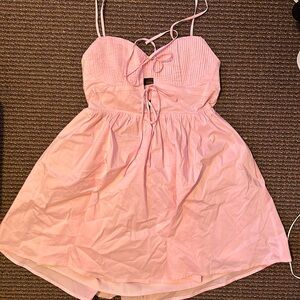 Brand new pink mini dress